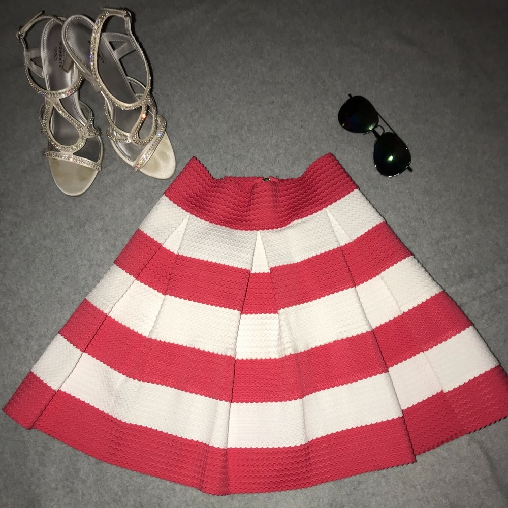 Pink and White Skirt!
